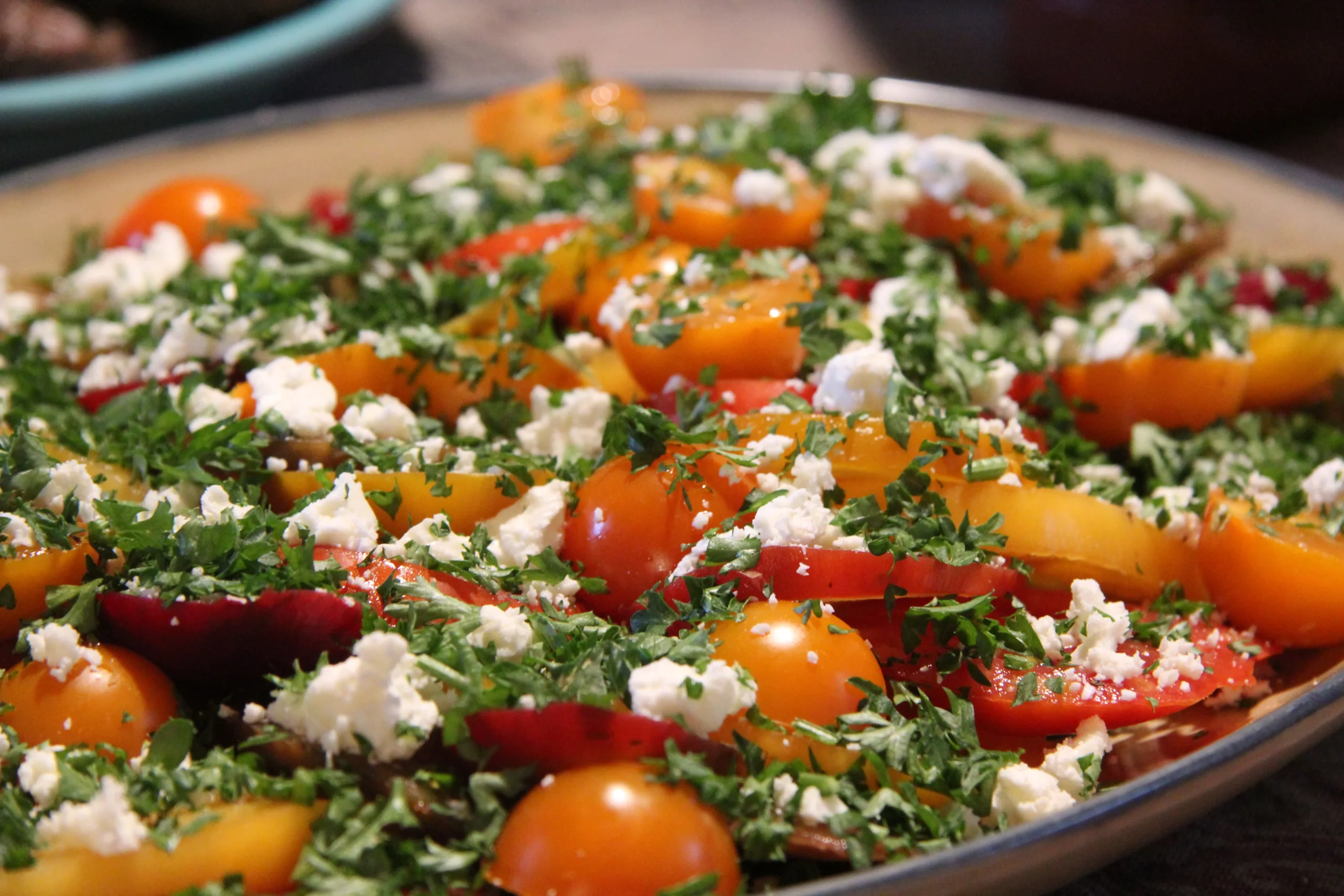 Featured image for “Tomato-Beet Salad”